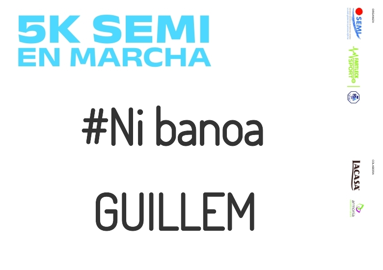 #YoVoy - GUILLEM (5K SEMI EN MARCHA 2023)