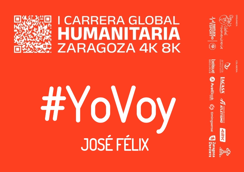 #YoVoy - JOSÉ FÉLIX (I CARRERA GLOBAL HUMANITARIA 4K 8K 2025)