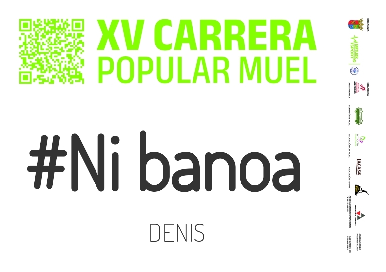 #YoVoy - DENIS (XV CARRERA POPULAR MUEL 2025)