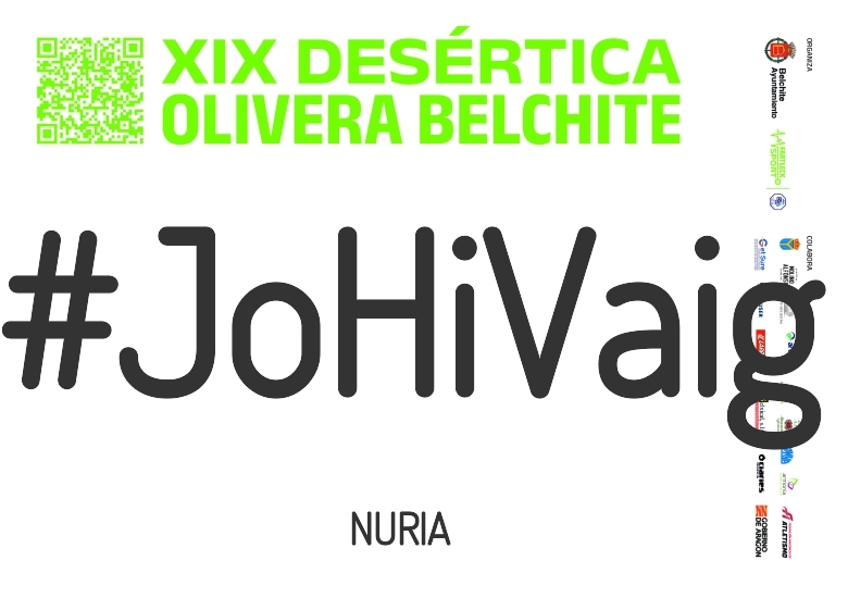 #YoVoy - NURIA (XIX DESÉRTICA OLIVERA BELCHITE 2025)