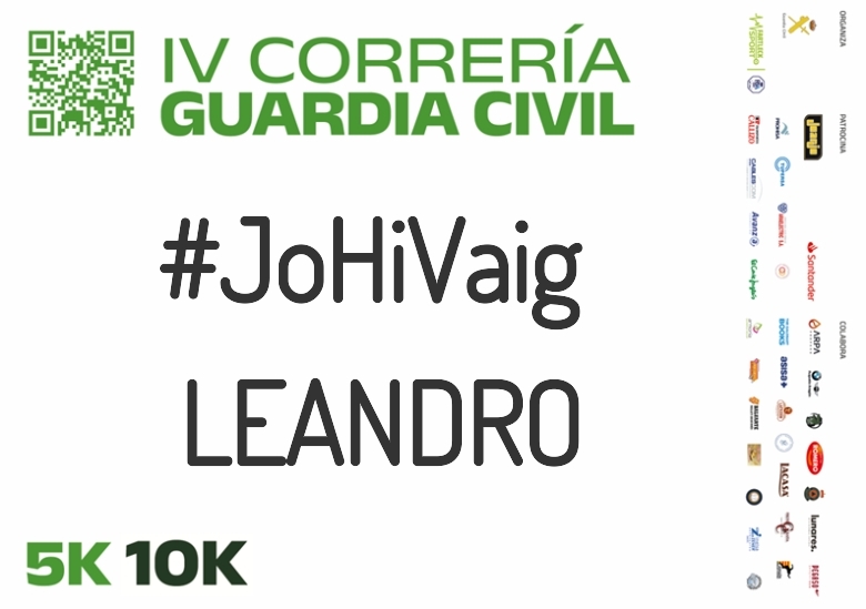 #YoVoy - LEANDRO (IV CORRERÍA GUARDIA CIVIL ZARAGOZA 2023)