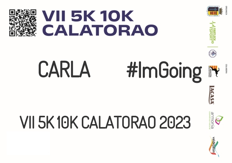 #YoVoy - CARLA (VII 5K 10K CALATORAO 2023)