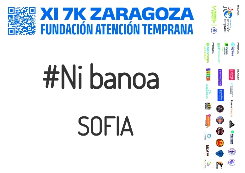 #JoHiVaig - SOFIA (XI 7K FUNDACIÓN ATENCIÓN TEMPRANA)