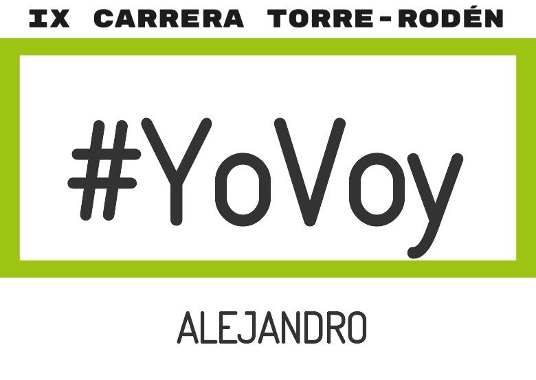#YoVoy - ALEJANDRO (IX CARRERA TORRE RODEN 8K 2025)