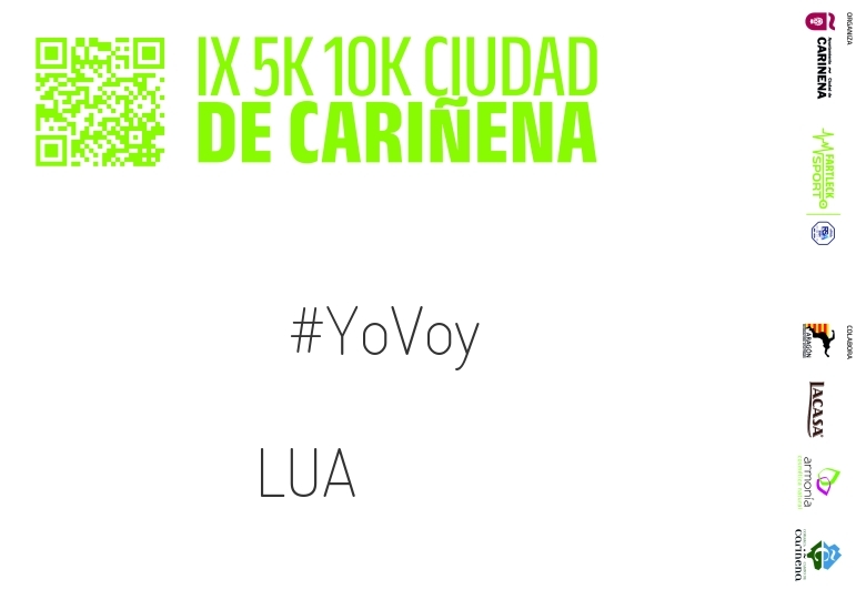 #YoVoy - LUA (IX 5K 10K CIUDAD DE CARIÑENA 2024)