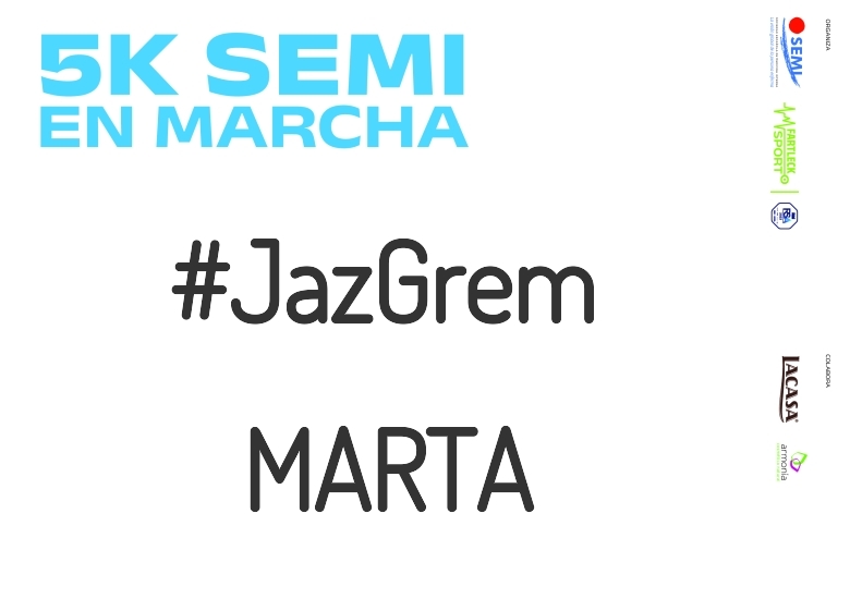 #YoVoy - MARTA (5K SEMI EN MARCHA 2023)