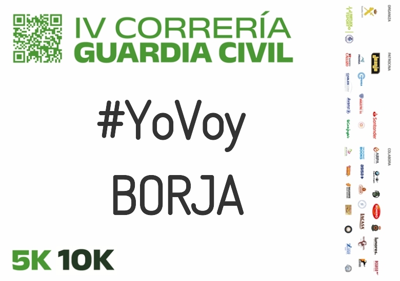 #Ni banoa - BORJA (IV CORRERÍA GUARDIA CIVIL ZARAGOZA 2023)