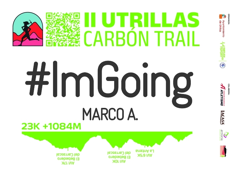 #YoVoy - MARCO A. (II UTRILLAS CARBON TRAIL)