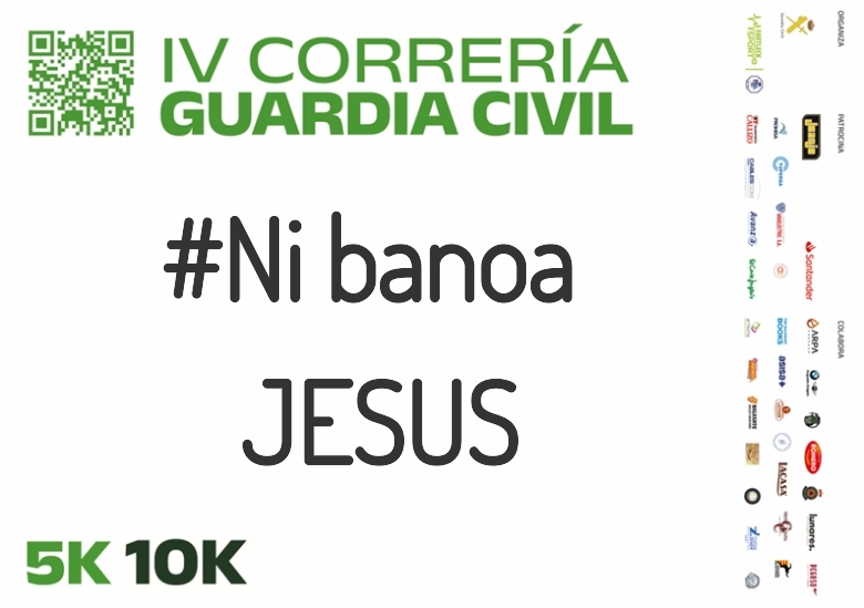#YoVoy - JESUS (IV CORRERÍA GUARDIA CIVIL ZARAGOZA 2023)