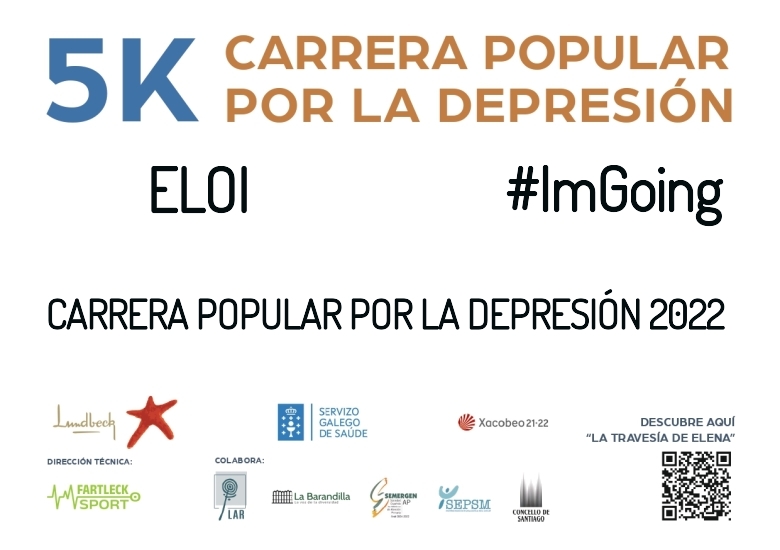 #Ni banoa - ELOI (CARRERA POPULAR POR LA DEPRESIÓN 2022)