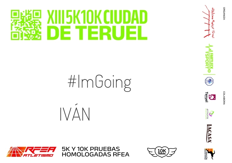#YoVoy - IVÁN (10K Y 5K CIUDAD DE TERUEL 2024)
