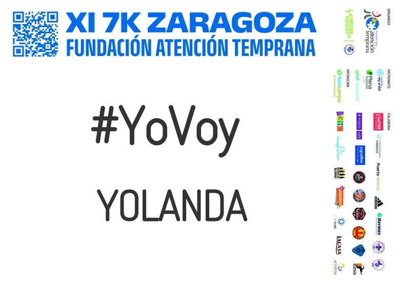 #JoHiVaig - YOLANDA (XI 7K FUNDACIÓN ATENCIÓN TEMPRANA)