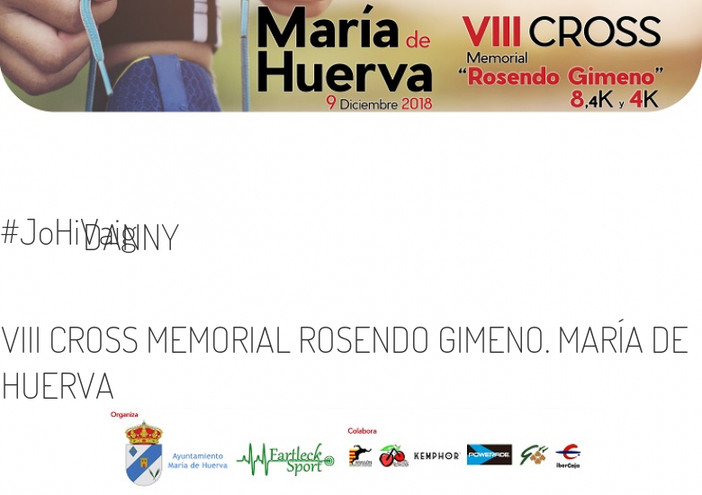 #EuVou - DANNY (VIII CROSS MEMORIAL ROSENDO GIMENO. MARÍA DE HUERVA)