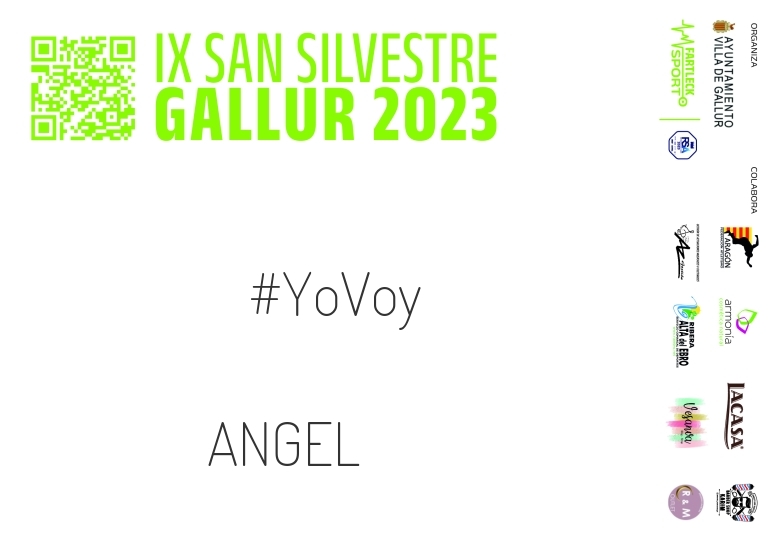 #YoVoy - ANGEL (SAN SILVESTRE GALLUR 2023)