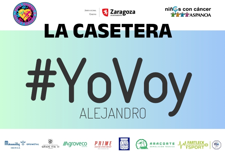 #YoVoy - ALEJANDRO (I CARRERA SOLIDARIA LA CASETERA 2025)