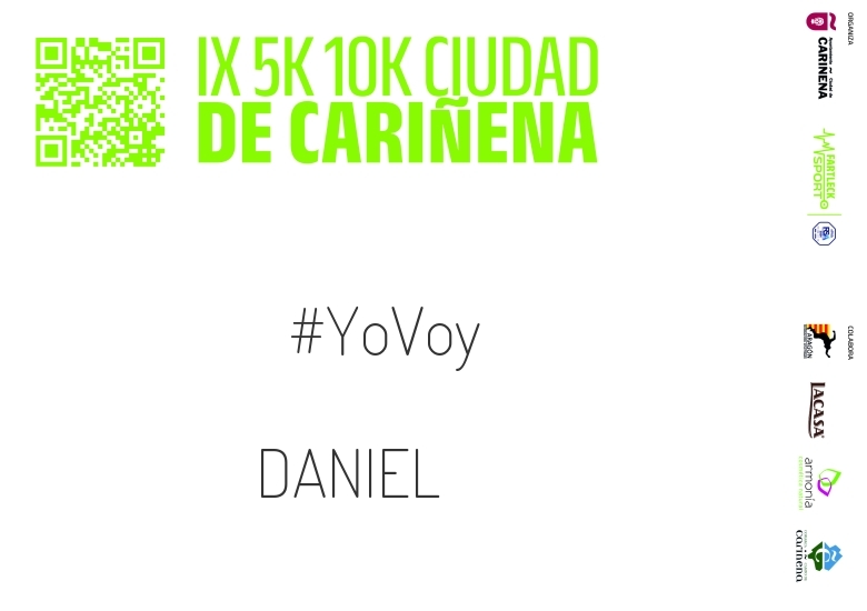 #YoVoy - DANIEL (IX 5K 10K CIUDAD DE CARIÑENA 2024)