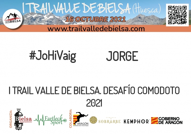 #YoVoy - JORGE (I TRAIL VALLE DE BIELSA. DESAFÍO COMODOTO 2021)