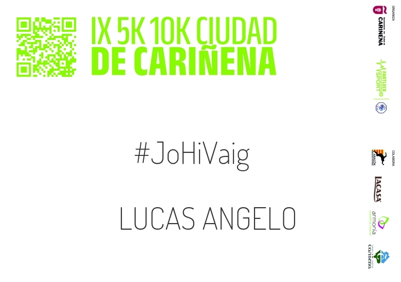 #YoVoy - LUCAS ANGELO (IX 5K 10K CIUDAD DE CARIÑENA 2024)
