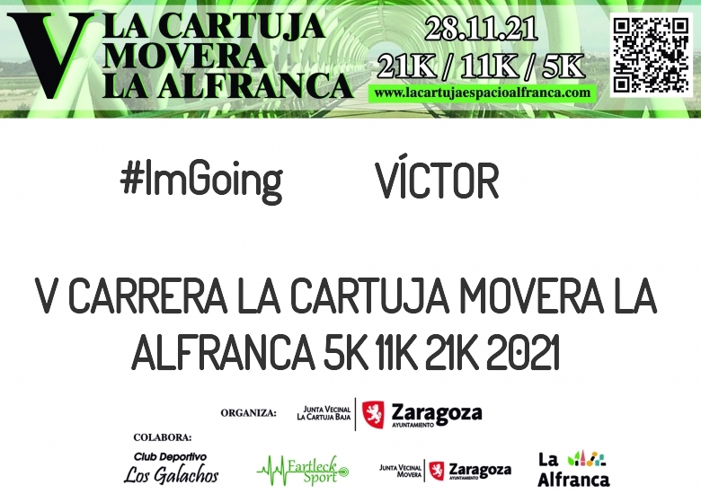 #ImGoing - VÍCTOR (V CARRERA LA CARTUJA MOVERA LA ALFRANCA 5K 11K 21K 2021)