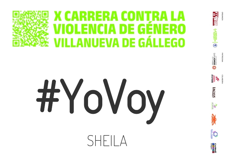#YoVoy - SHEILA (X CARRERA CONTRA LA VIOLENCIA DE GÉNERO VILLANUEVA DE GÁLLEGO 2024)