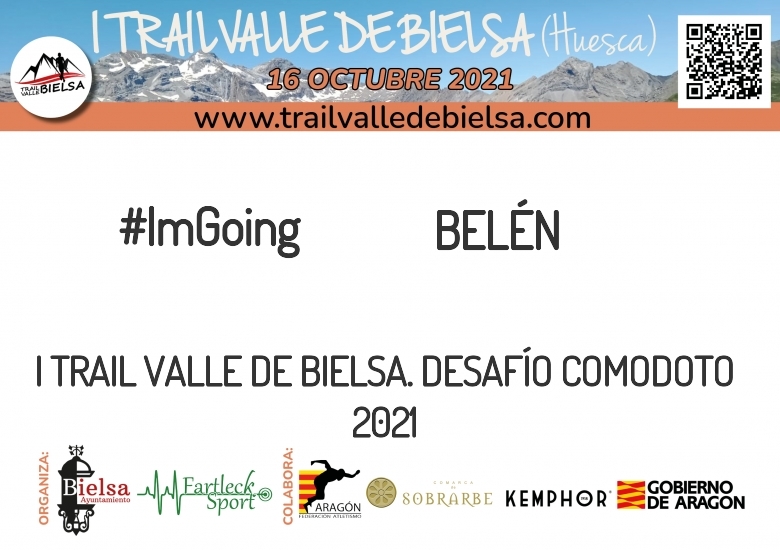 #YoVoy - BELÉN (I TRAIL VALLE DE BIELSA. DESAFÍO COMODOTO 2021)