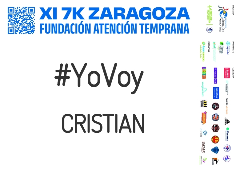 #YoVoy - CRISTIAN (XI 7K FUNDACIÓN ATENCIÓN TEMPRANA)