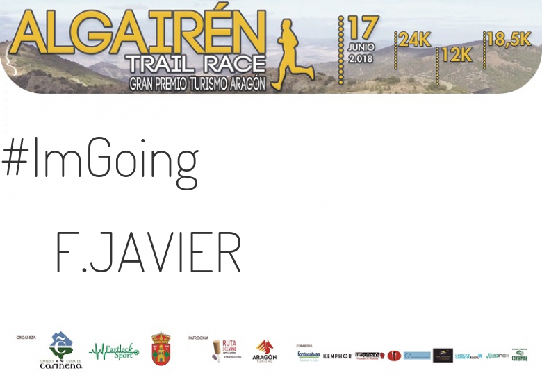 #YoVoy - F.JAVIER (ALGAIREN TRAIL RACE  2018 )
