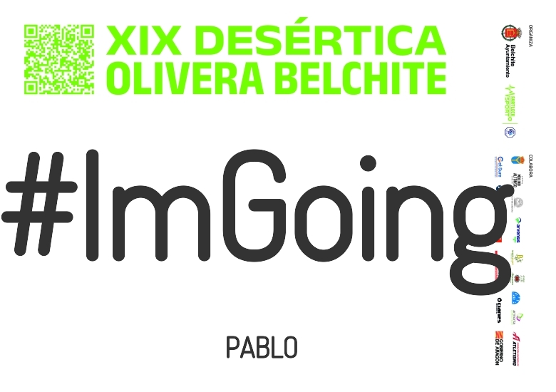 #YoVoy - PABLO (XIX DESÉRTICA OLIVERA BELCHITE 2025)