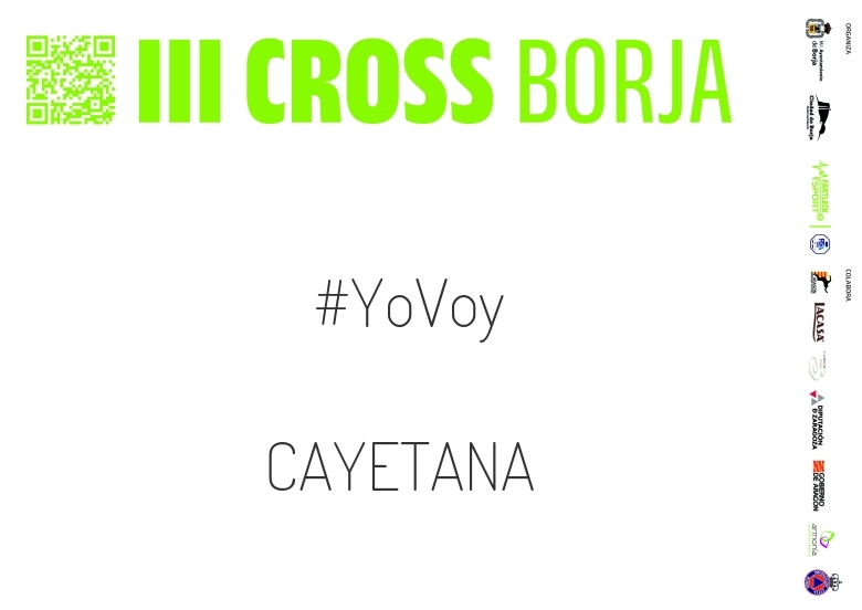 #YoVoy - CAYETANA (III CROSS DE BORJA 2024)