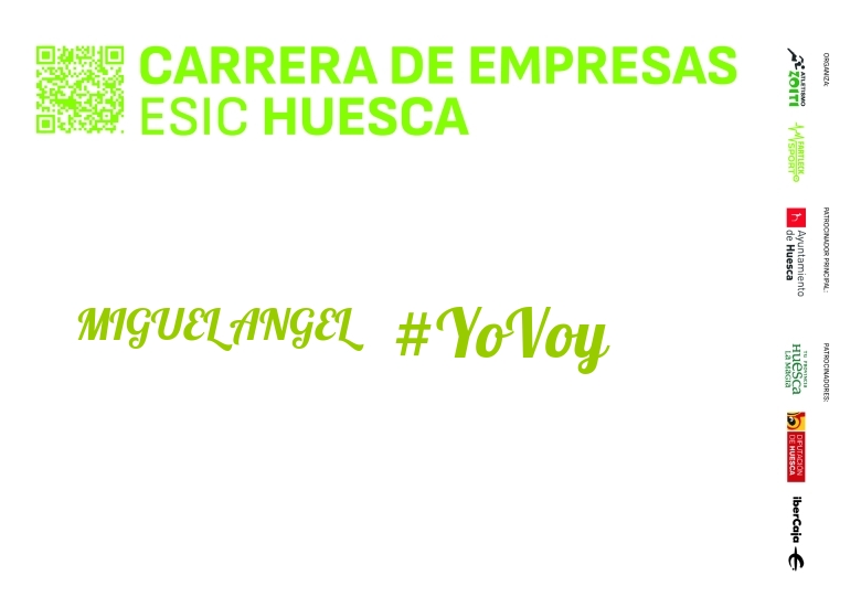 #YoVoy - MIGUEL ANGEL (I CARRERA EMPRESAS ESIC HUESCA 2024)