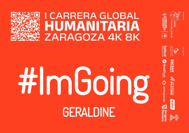 #BinDabei - GERALDINE (I CARRERA GLOBAL HUMANITARIA 4K 8K 2025)