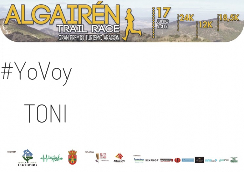 #YoVoy - TONI (ALGAIREN TRAIL RACE  2018 )