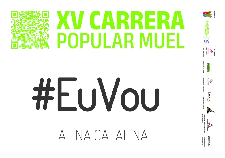 #YoVoy - ALINA CATALINA (XV CARRERA POPULAR MUEL 2025)
