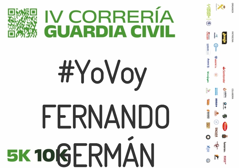 #YoVoy - FERNANDO GERMÁN (IV CORRERÍA GUARDIA CIVIL ZARAGOZA 2023)