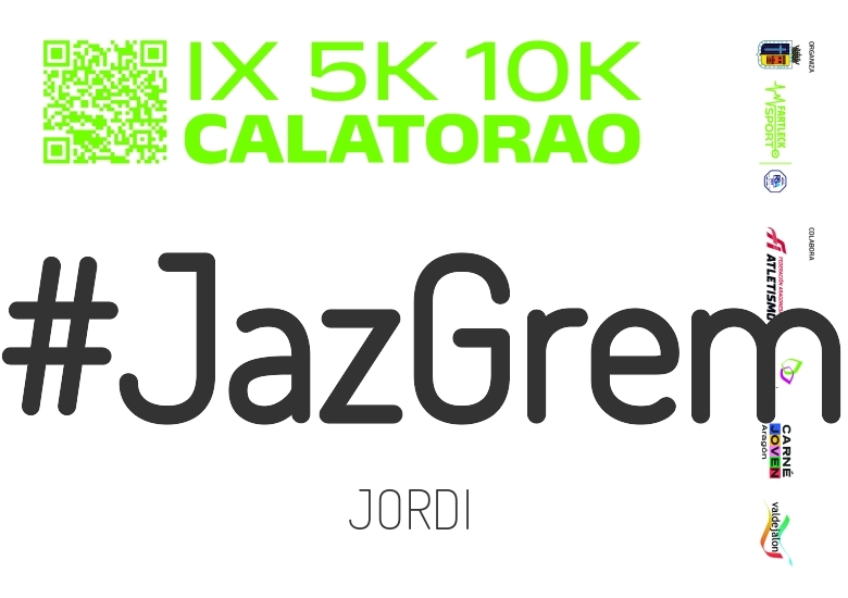 #YoVoy - JORDI (IX 5K 10K CALATORAO 2025)