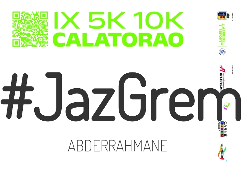 #YoVoy - ABDERRAHMANE (IX 5K 10K CALATORAO 2025)