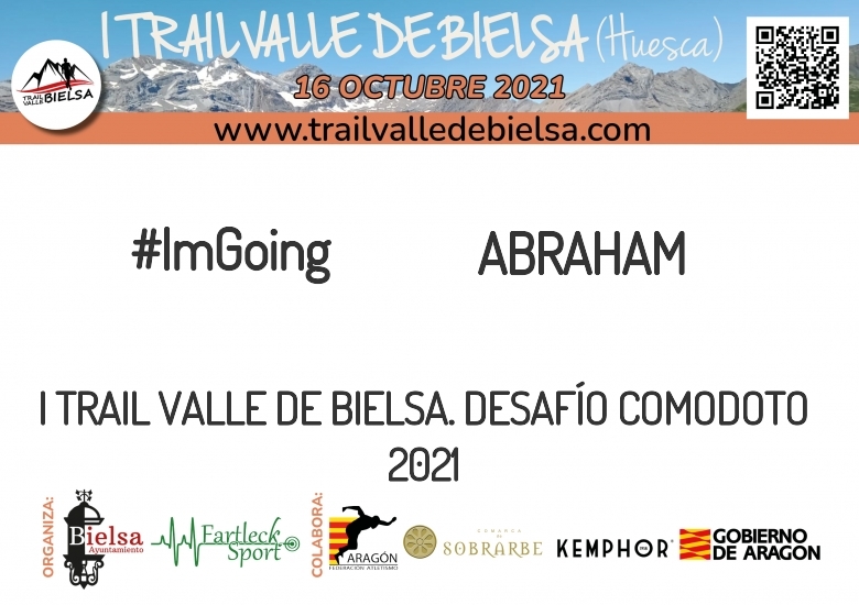 #YoVoy - ABRAHAM (I TRAIL VALLE DE BIELSA. DESAFÍO COMODOTO 2021)
