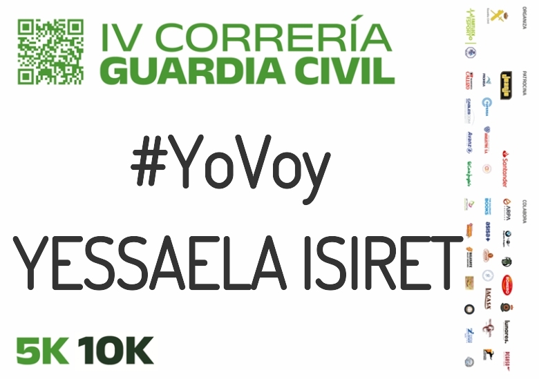 #YoVoy - YESSAELA ISIRET (IV CORRERÍA GUARDIA CIVIL ZARAGOZA 2023)