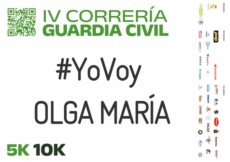 #YoVoy - OLGA MARÍA (IV CORRERÍA GUARDIA CIVIL ZARAGOZA 2023)