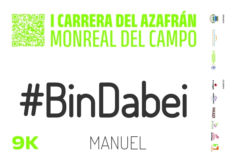 #YoVoy - MANUEL (CARRERA DEL AZAFRAN MONREAL DEL CAMPO 2024)