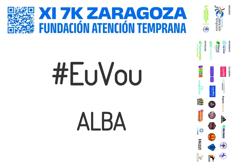 #YoVoy - ALBA (XI 7K FUNDACIÓN ATENCIÓN TEMPRANA)