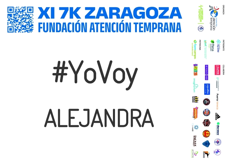 #YoVoy - ALEJANDRA (XI 7K FUNDACIÓN ATENCIÓN TEMPRANA)