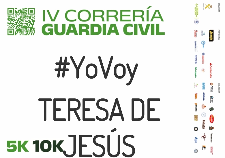 #EuVou - TERESA DE JESÚS (IV CORRERÍA GUARDIA CIVIL ZARAGOZA 2023)