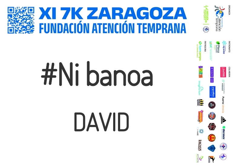 #YoVoy - DAVID (XI 7K FUNDACIÓN ATENCIÓN TEMPRANA)