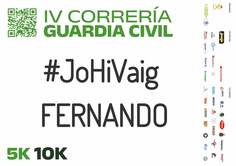 #Ni banoa - FERNANDO (IV CORRERÍA GUARDIA CIVIL ZARAGOZA 2023)