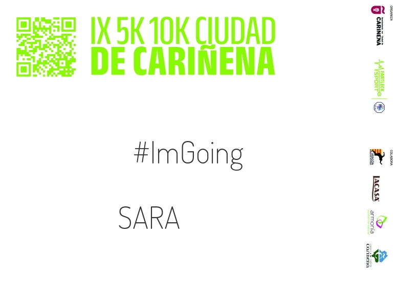 #YoVoy - SARA (IX 5K 10K CIUDAD DE CARIÑENA 2024)