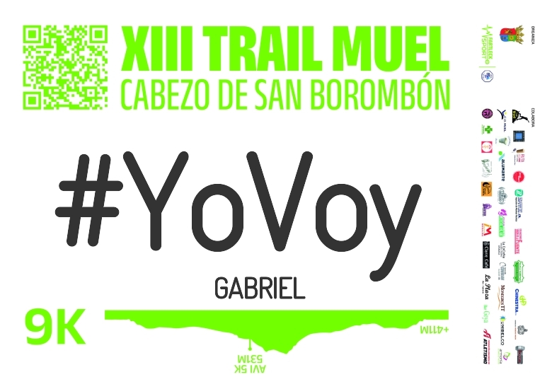 #YoVoy - GABRIEL (XIII TRAIL MUEL. CABEZO DE SAN BOROMBÓN 2025)
