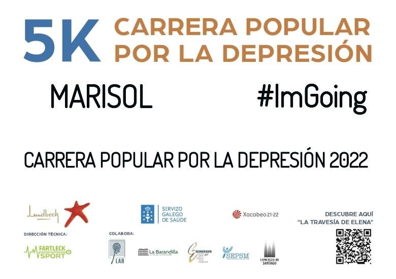 #JoHiVaig - MARISOL (CARRERA POPULAR POR LA DEPRESIÓN 2022)