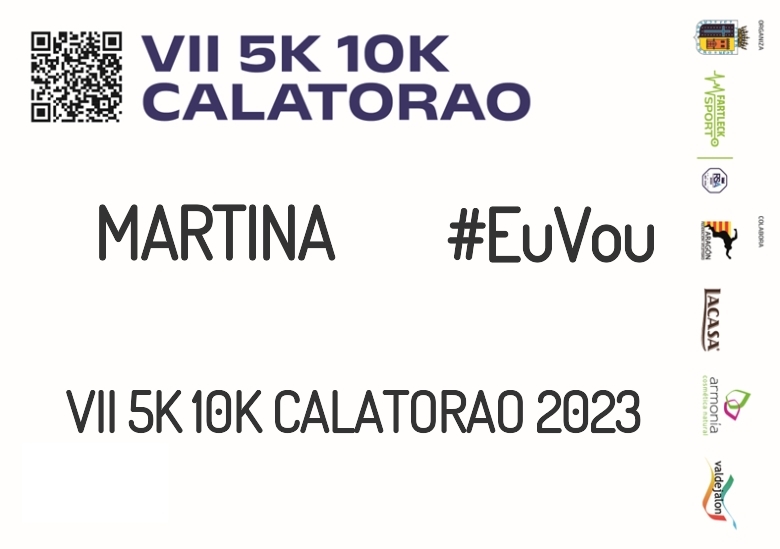 #JazGrem - MARTINA (VII 5K 10K CALATORAO 2023)