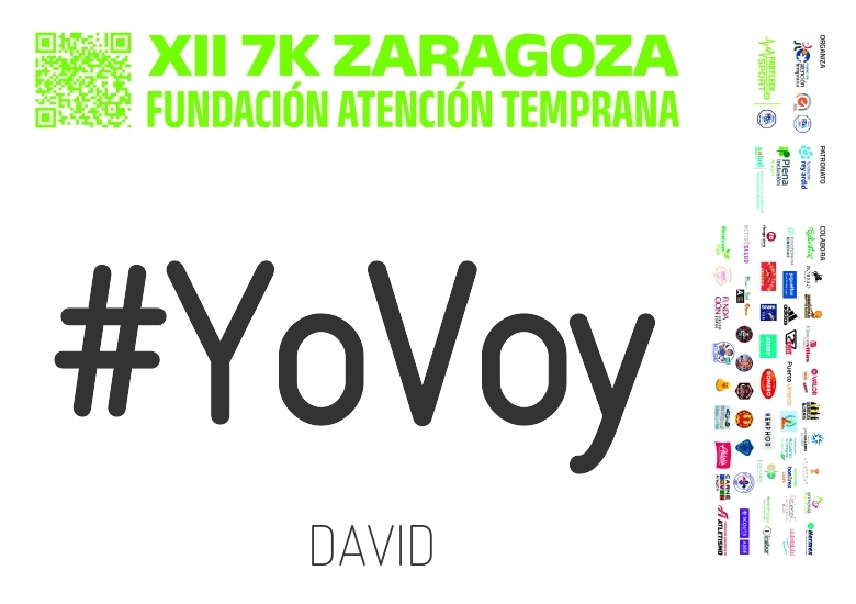 #YoVoy - DAVID (7K FUNDACIÓN ATENCIÓN TEMPRANA 2025)